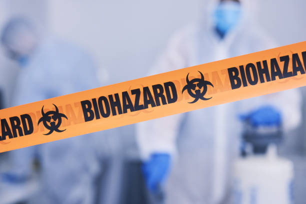Professional Biohazard technician working in Thorndale, TX